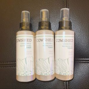 Cowshed Chamomile Refreshing Toner 4 oz. Lot of 3